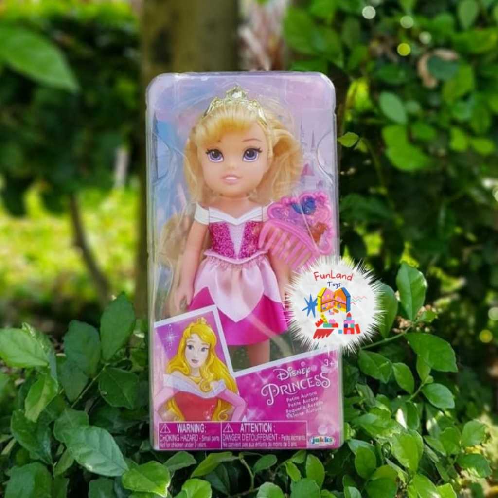 Disney Princess Petite Doll with Comb - Aurora