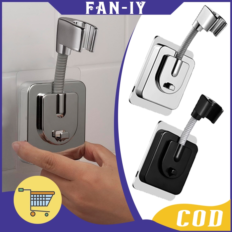 Holder Dudukan Shower Tempel Adjustable 120° / Holder Shower / Mandi Dudukan Tidak Perlu Meninju