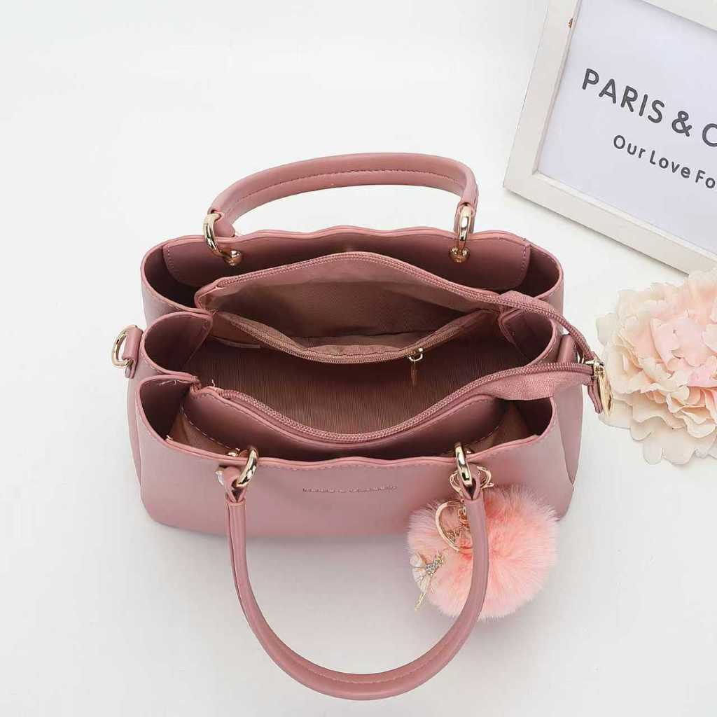 new product paris classic tas wanita fashion import terbaru handbag wanita [pc 93315]