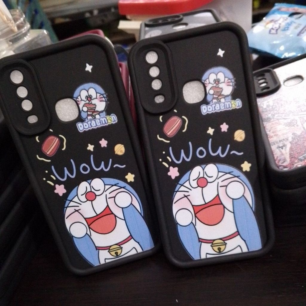 Case Silikon Casing softcase motif Doraemon Vivo y15 | y17 | y12