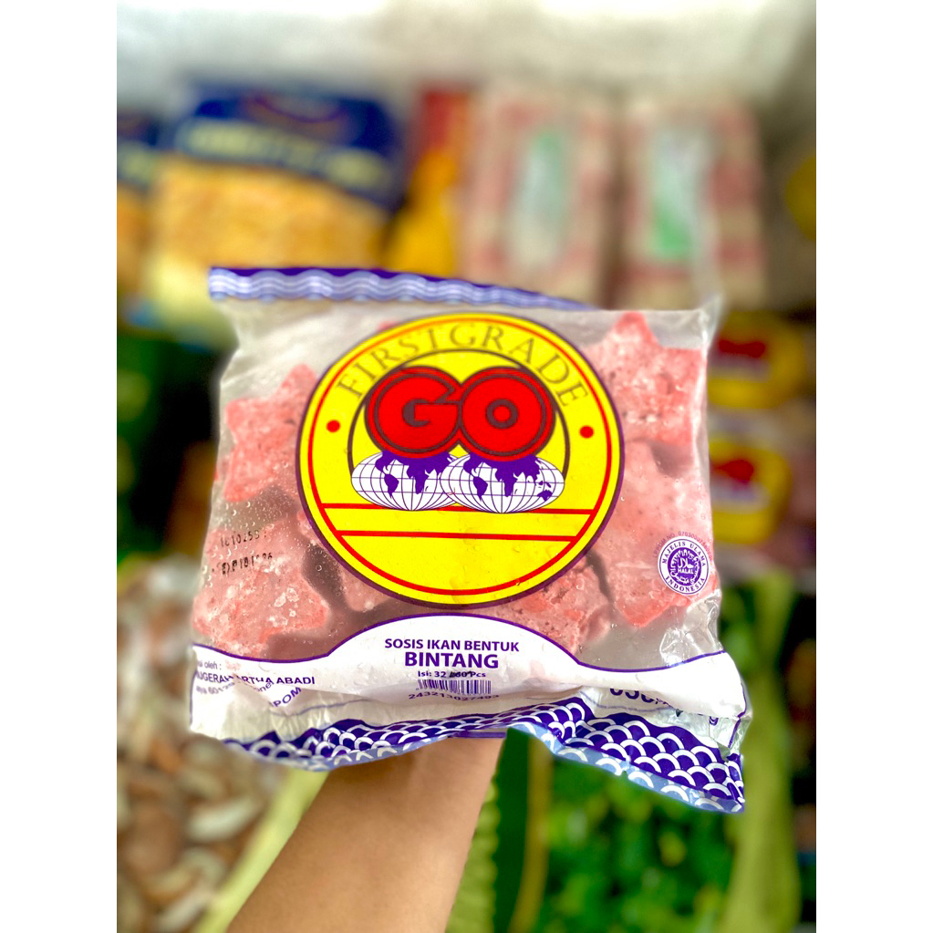 Go Sosis Ikan bentuk bintang / sosis bentuk bintang frozen