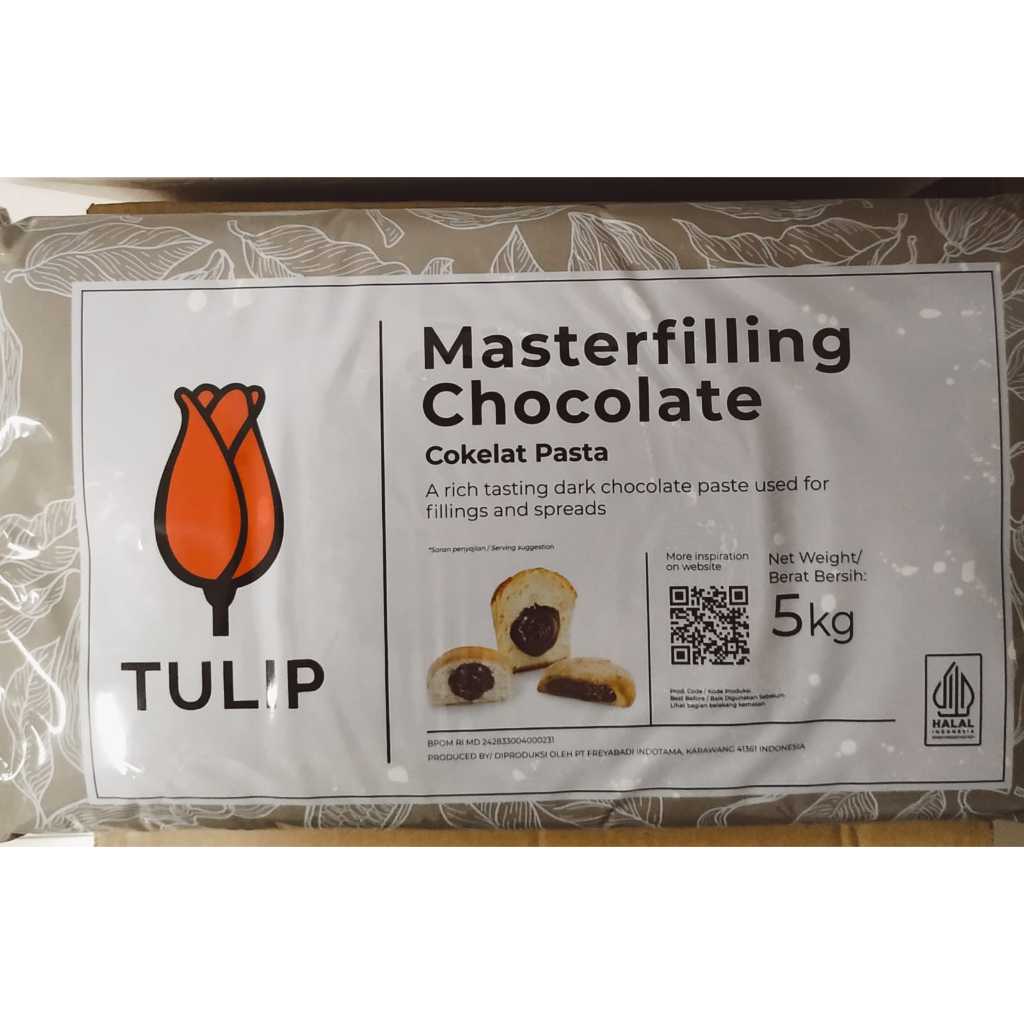 Tulip filling 5 kg / coklat filling