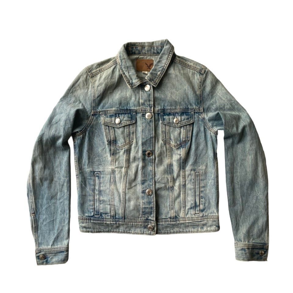 AMERICAN EAGLE OUTFITTERS TRUCKER JEANS JACKET