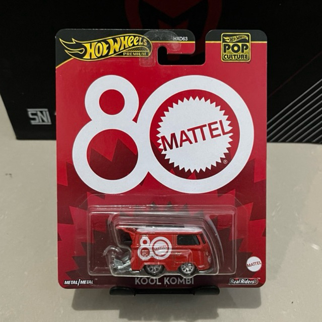 Hot Wheels Premium Pop Culture Kool Kombi 80th HotWheels Premium Kool Kombi HotWheels Kool Kombi