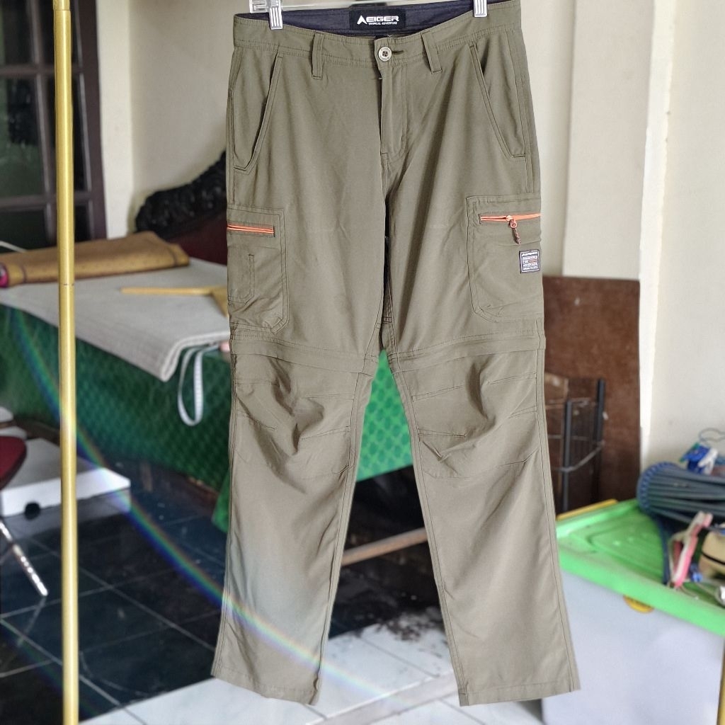 celana outdoor eiger bisa panjang dan pendek