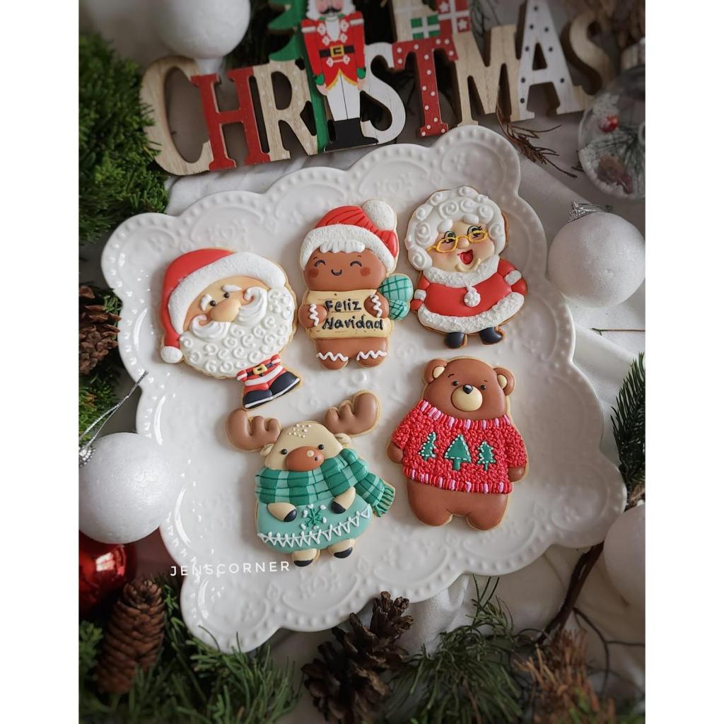 Cookies Cutter Natal / Cetakan Kukis Natal Hias