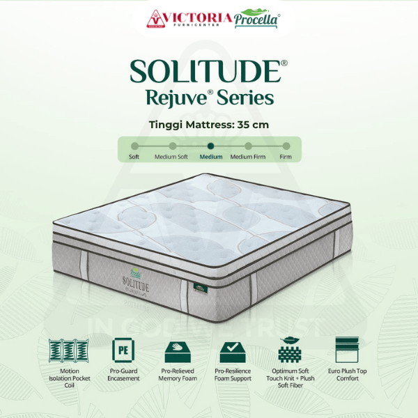 Procella Solitude 180x200 180 x 200 Mattrass Only Kasur Saja Springbed Spring Bed Termurah