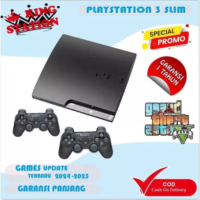 SONY PS 3 PS3 SLIM CFW 500GB SERI 25XX FREE REQUEST GAME