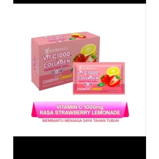 Vitamin C 1000 mg/Vit C - Sido Muncul Vitamin C-1000+Collagen Herbal