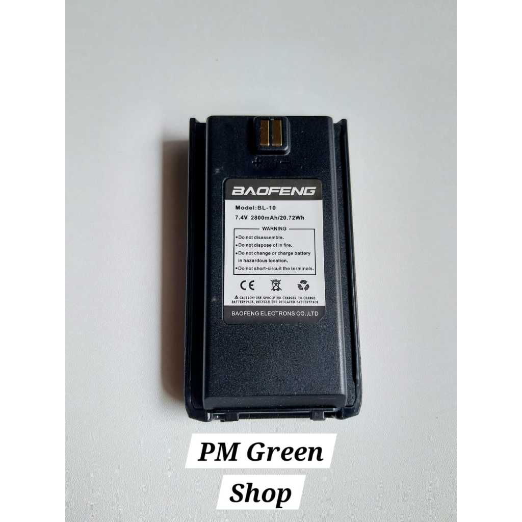Baterai HT Baofeng A58S model BL-10 kapasitas 2800mah walkie talkie