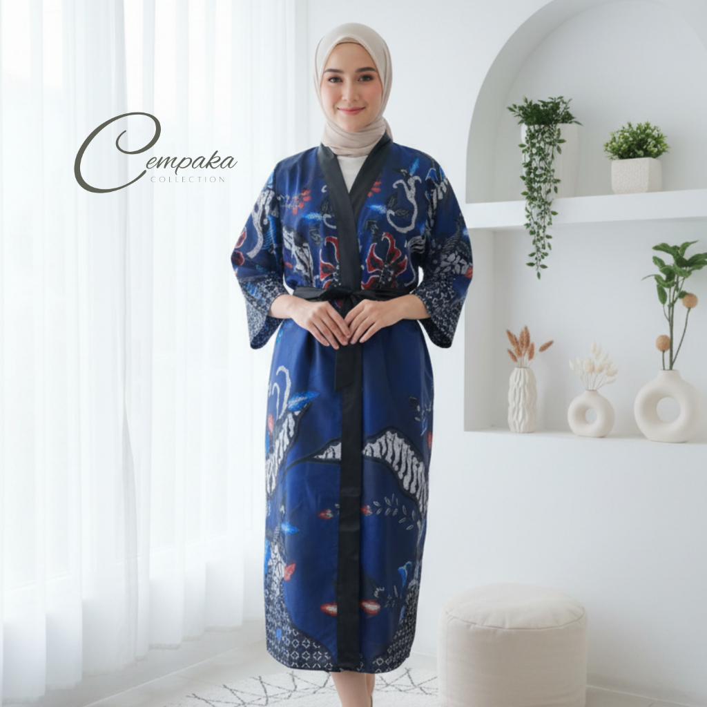 Kimono Baju Tidur Pria Wanita Hotel Salon Spa Pasien rumah sakit klinik kecantikan Bathrobe Jumbo