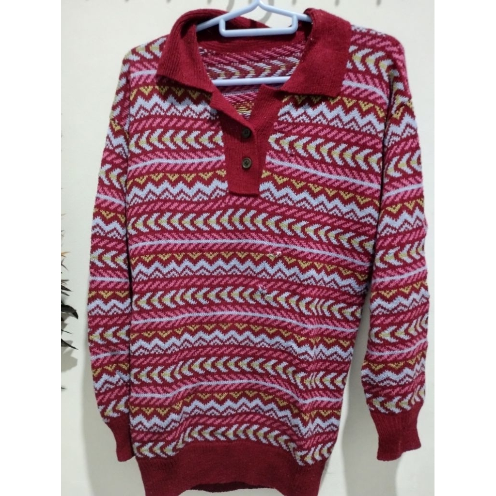 preloved sweater knit vintage