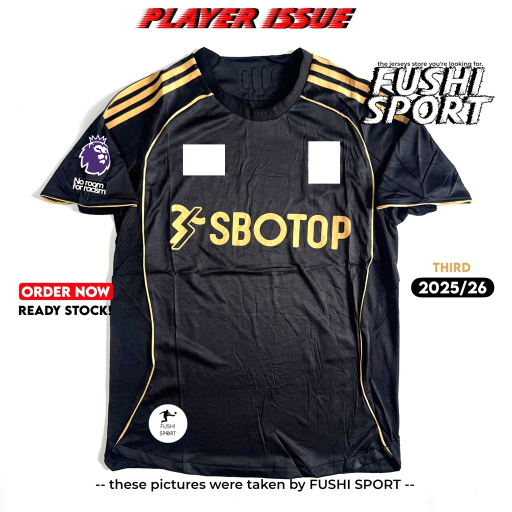 Player Issue | Jersey Baju Bola 2025 2026 Fulham Away Heat Rdy NEW