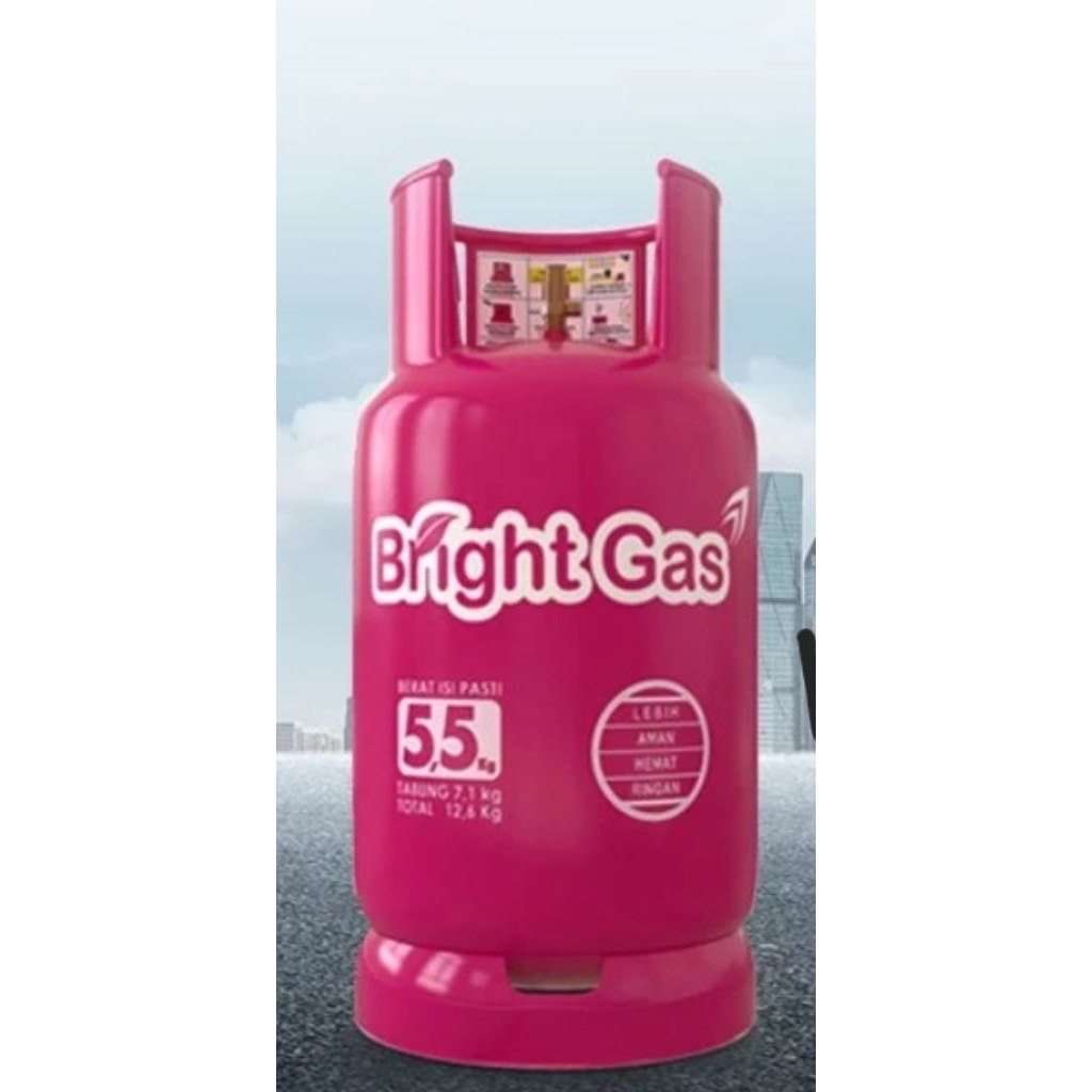 TABUNG & ISI BRIGHT GAS 5KG