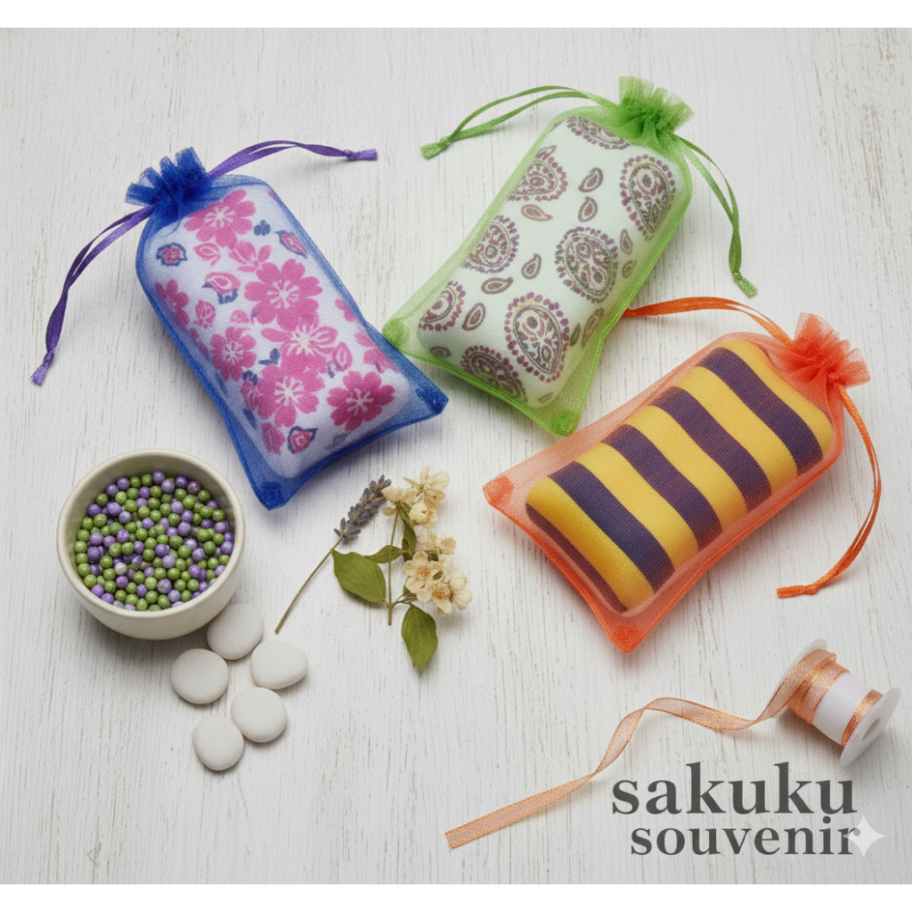 Kantong Tile Souvenir 10x20 - Kantong tile souvenir handuk muka - kantong tile serut