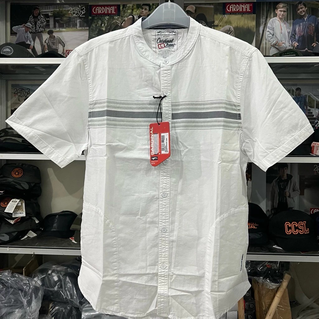 Baju Koko Cardinal Pendek / Kemeja Koko Cardinal Premium (Harga Promosi)