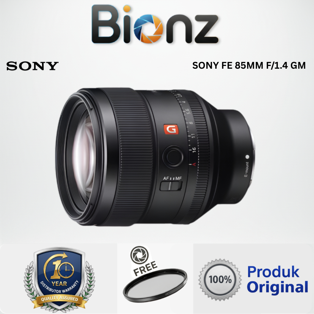 LENSA SONY FE 85MM F/1.4 GM / SONY FE 85MM F/1.4 GM