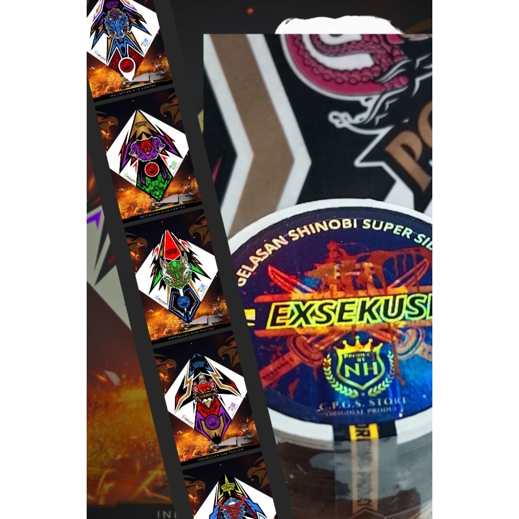 Gelasan Matot Exsekusi Size 0.23 1600 yard by Shinobi dan Layangan Sukhoi Super Predators Cuspid Siz