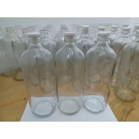 Botol Kaca 1 Liter Tebal Tahan Pecah 490g