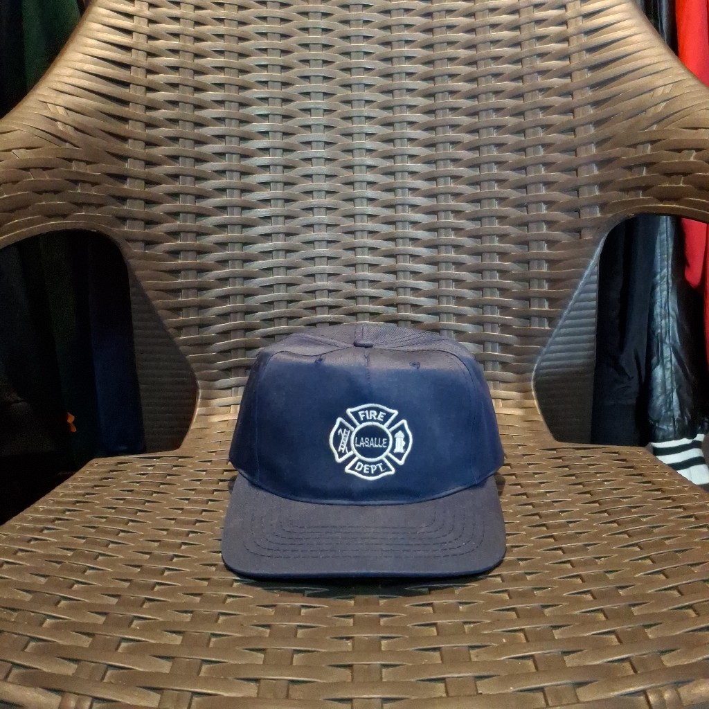 Topi Baseball AJM Headwear Navy Blue LaSalle Fire Dept