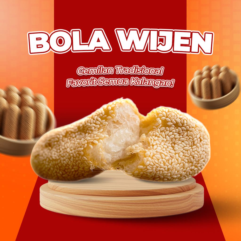 Kue Wijen buatan tangan yang sangat lezat, renyah dan lezat, cocok untuk segala usia 250g/500g/1000g
