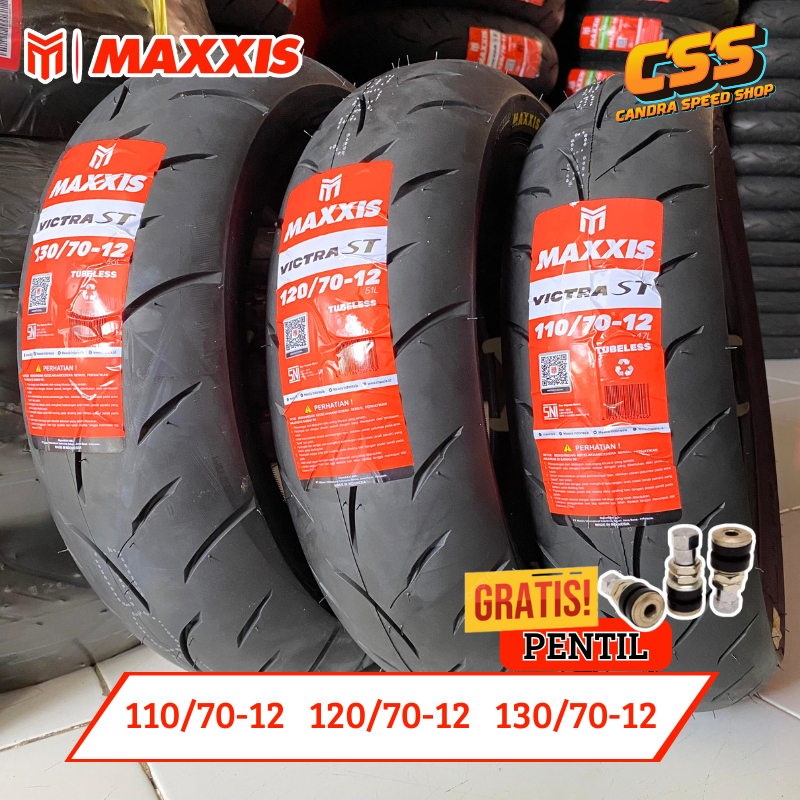 MAXXIS VICTRA RING 12 / BAN MAXXIS VESPA SCOOPY / BAN SCOOPY FREEGO / BAN TUBELESS / BAN LUAR