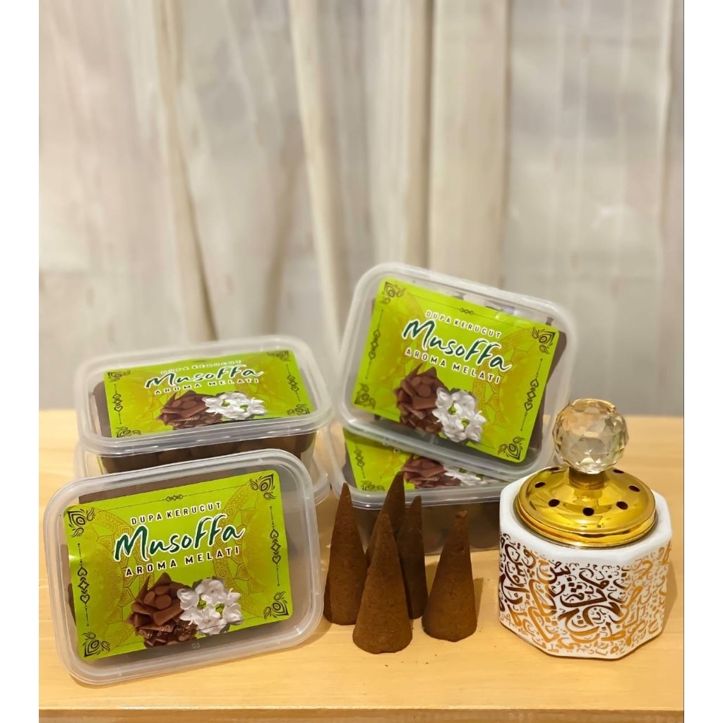 dupa kerucut mushoffa aroma melati pengharum ruangan