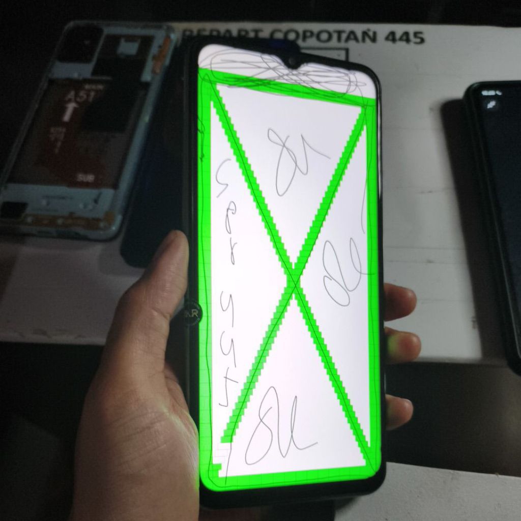 lcd samsung a23 original copotan minus