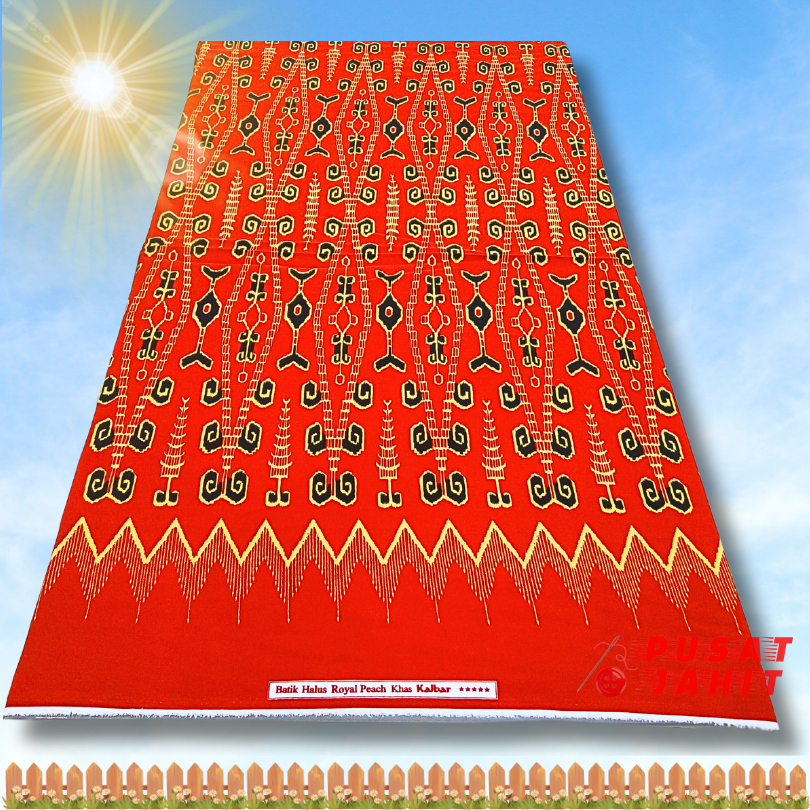 KAIN BATIK HALUS KHAS KALIMANTAN BORNEO