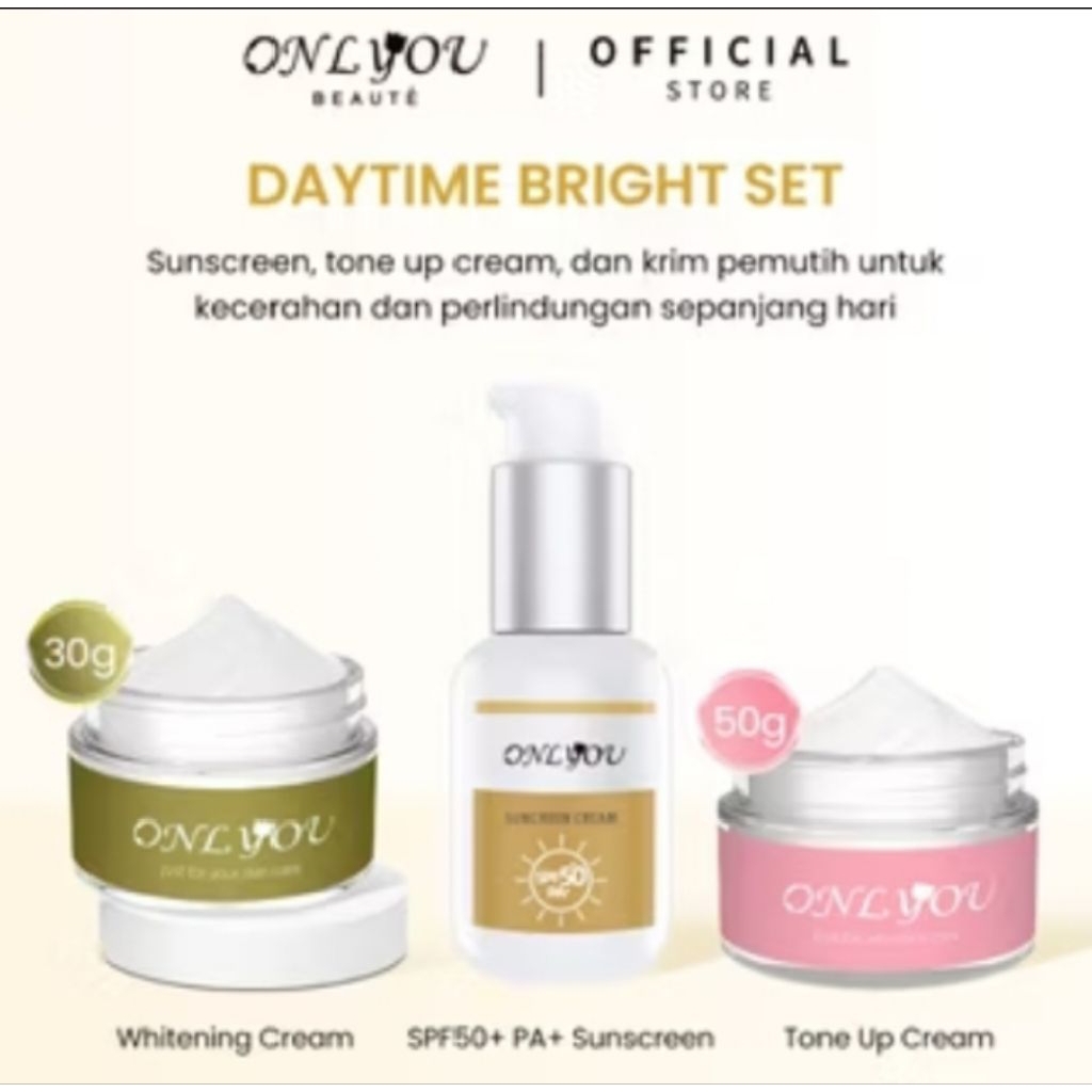 ONLYOU 3 Pcs PAKET SKINCARE