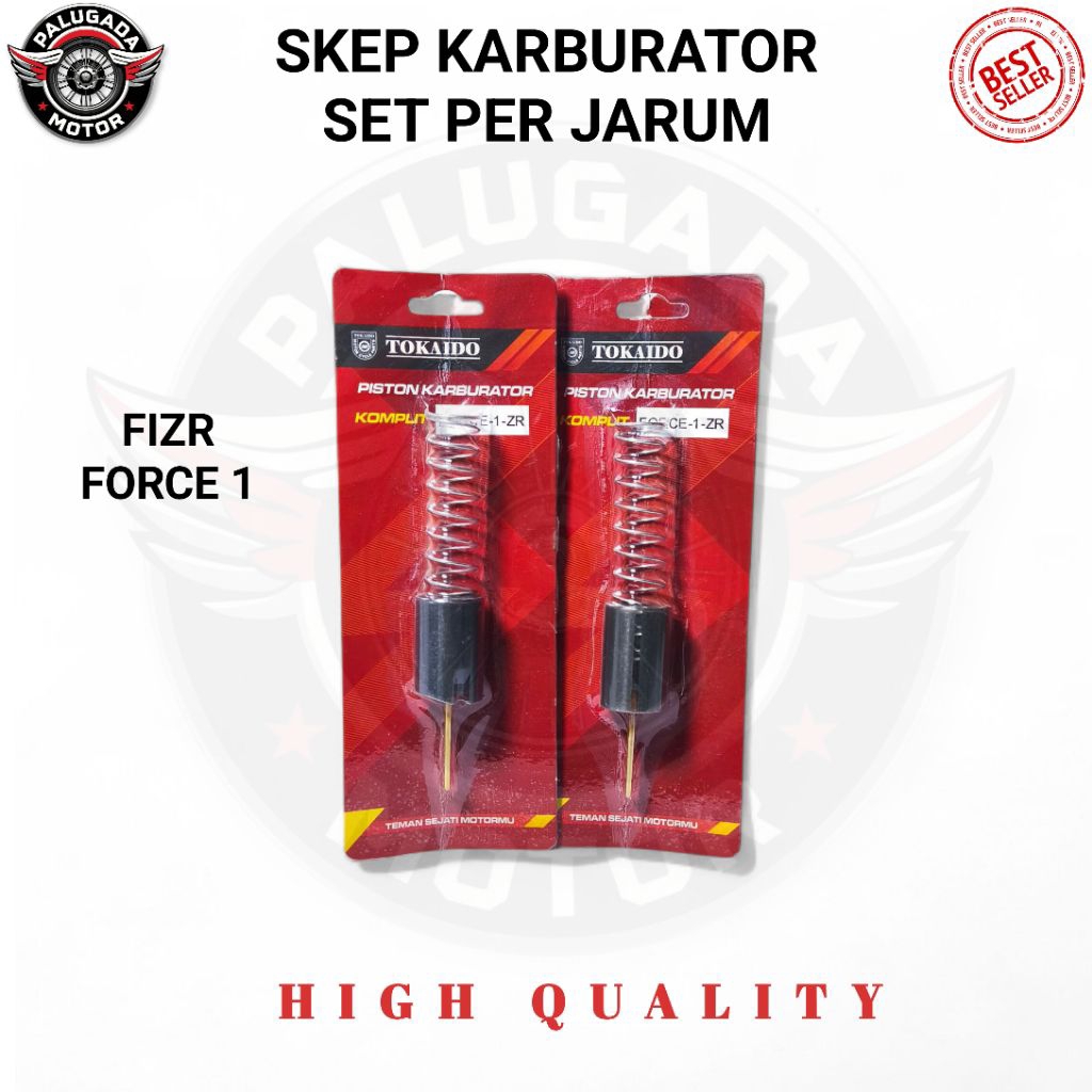 SKEP KARBURATOR KARBU PLUS PER JARUM BERKUALITAS MOTOR YAMAHA FIZ R FIZR FORCE 1 HIGH QUALITY