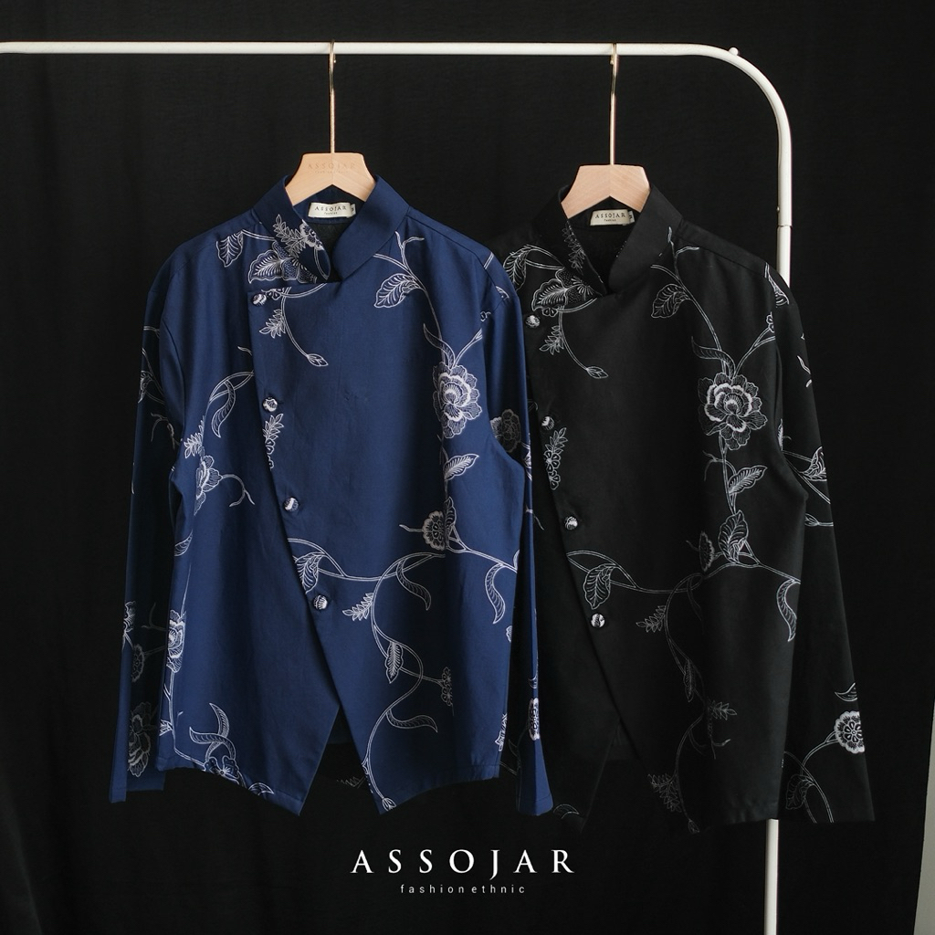 Assojar - Sanjang Beskap Batik / Atasan Batik Pria