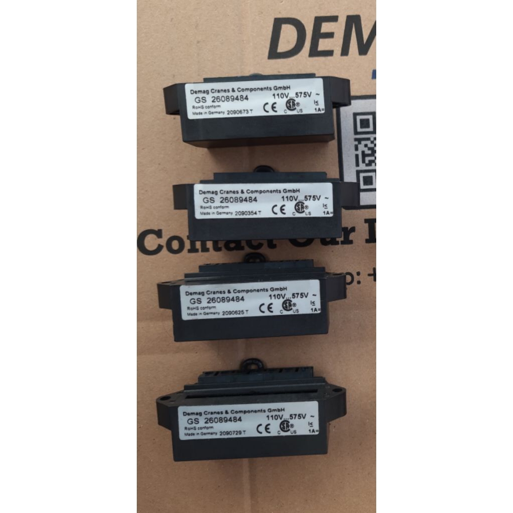 RECTIFIER GS DEMAG-GERMANY BRAKE RECTIFIER GS HOIST CRANE DEMAG