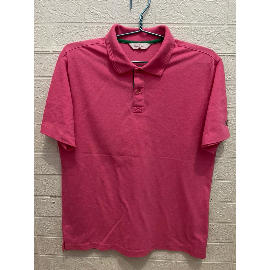 Kaos Kerah Elegance Sports Pink Second