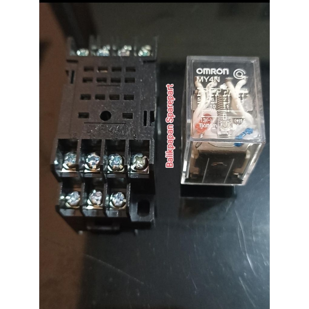 Relay Omron Relay omron MY4 Relay MY4N 14 pin soket relat my4 my4n 14pin
