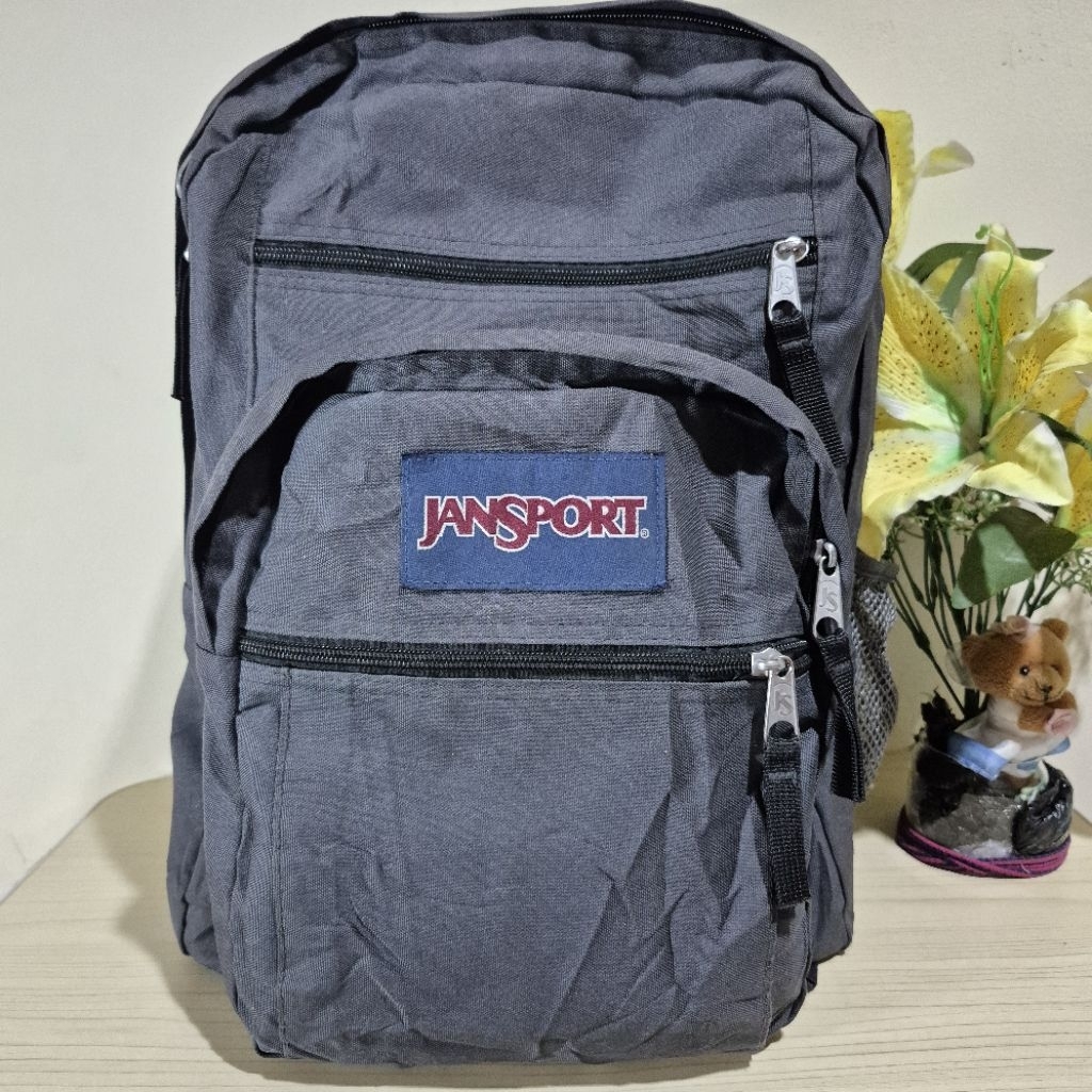 Tas Ransel Jansport (abu) Preloved