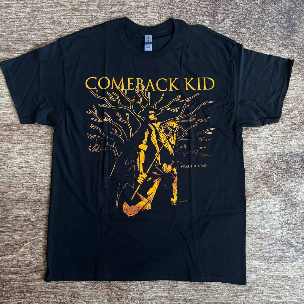 EXCLUSIVE KAOS BAND OFFICIAL COMEBACK KID - WAKE THE DEAD ORIGINAL MERCHANDISE