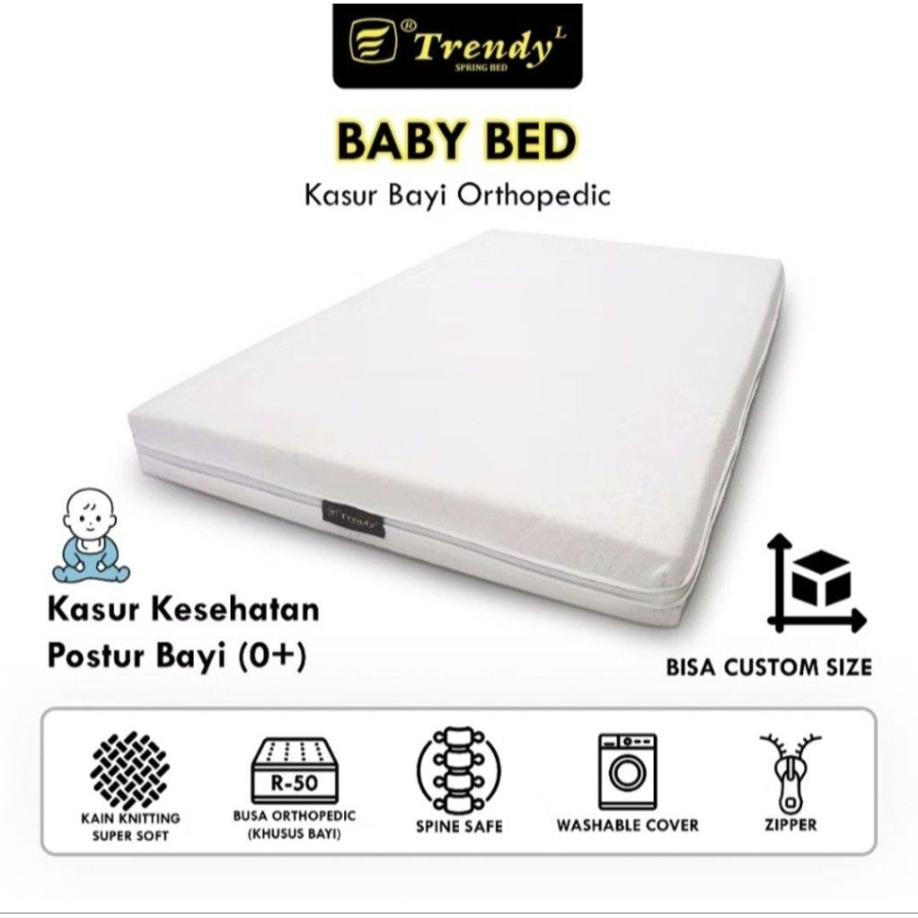 kasur bayi orthopedic merk trendy