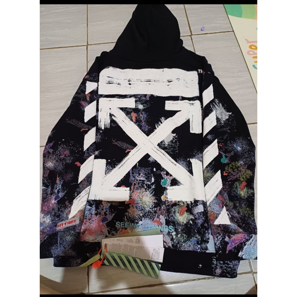 Hodie off white galaxy