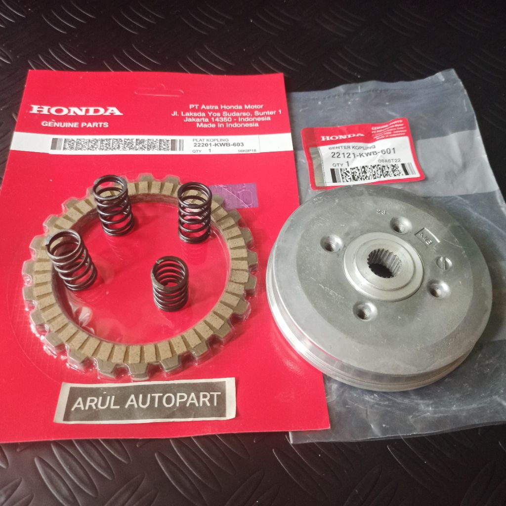 RUMAH KOPLING LAWAN + KAMPAS KOPLING + PER KOPLING REVO ABSOLUT BLADE REVO FIT KWB