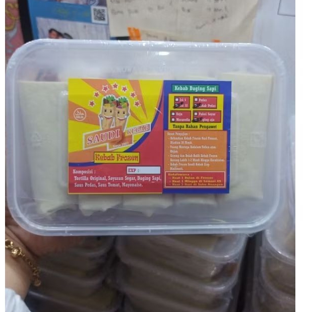 SAUDI KEBAB Mini Frozen ISI 10 pcs