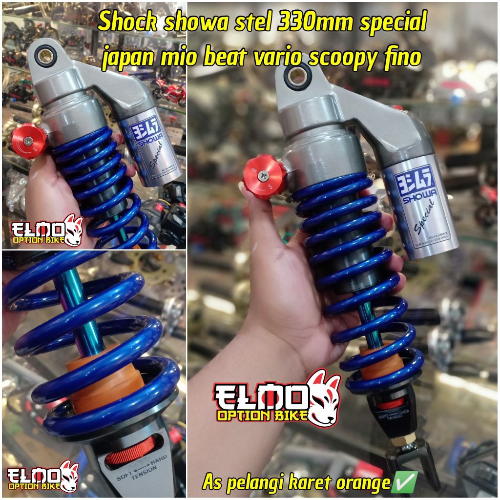 Shock showa stel 330mm japan special mio beat vario scoopy fino thailand