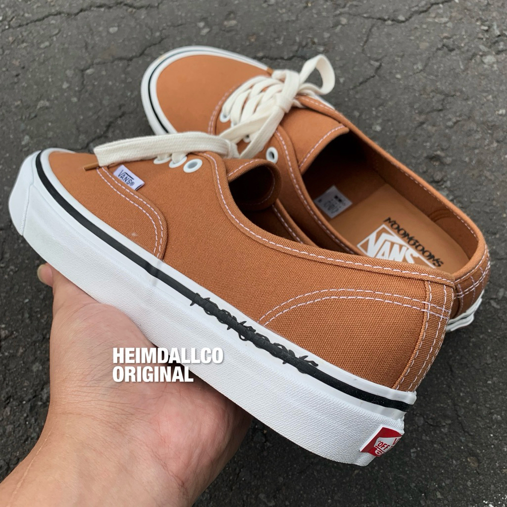 Vans x Noon Goons Authentic 44 Dx Anaheim Factory Almond Brown Original Resmi Navya