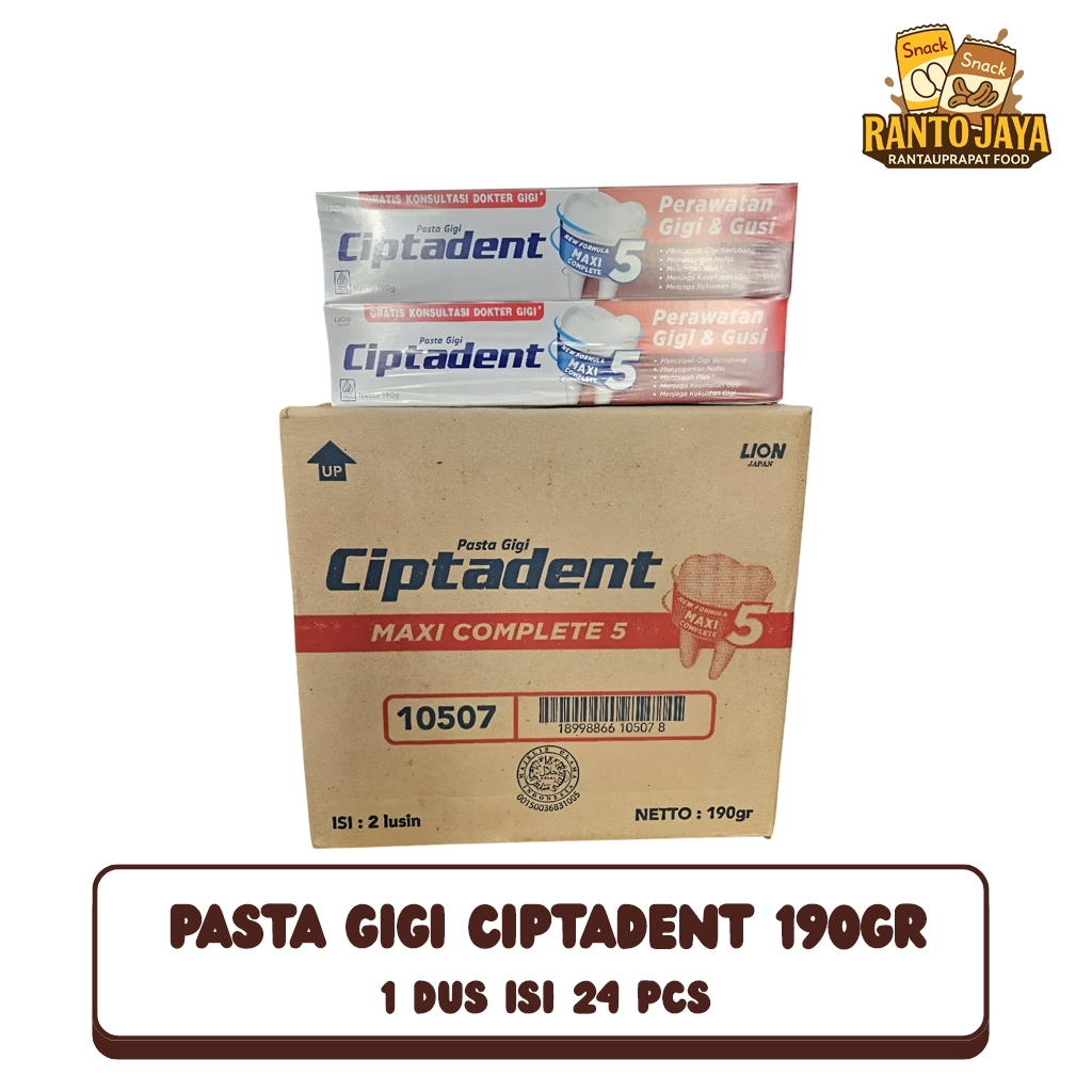 1 Dus Pasta Gigi Ciptadent 190GR