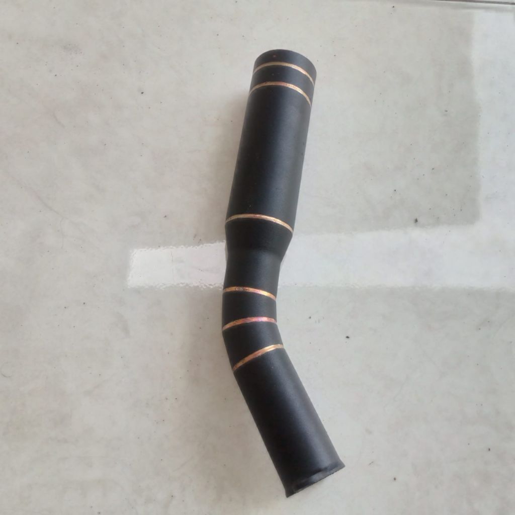 knalpot perahu balap ketinting model black coating