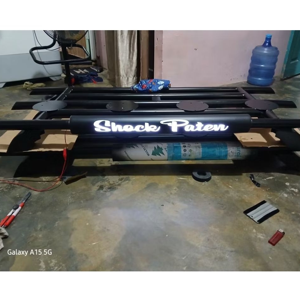 THULE CANTER KAKI 3 Pengaman cabin truk mampu menahan beban hingga 200kg