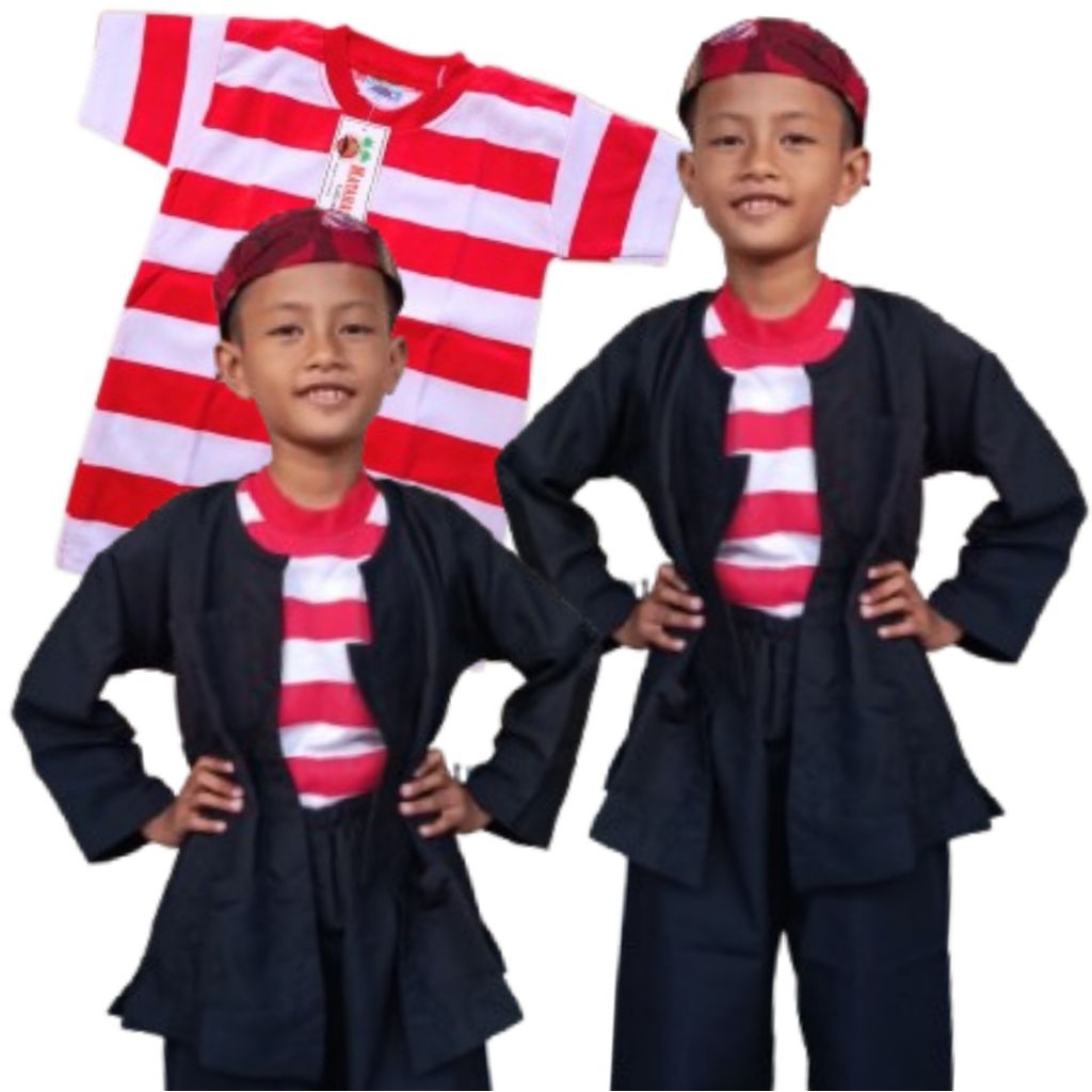 baju sakera ANAK, baju adat madura SAKERA
