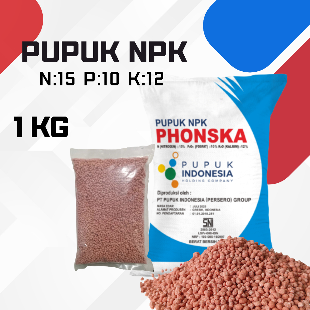 Pupuk Npk Phonska 1 Kg Original