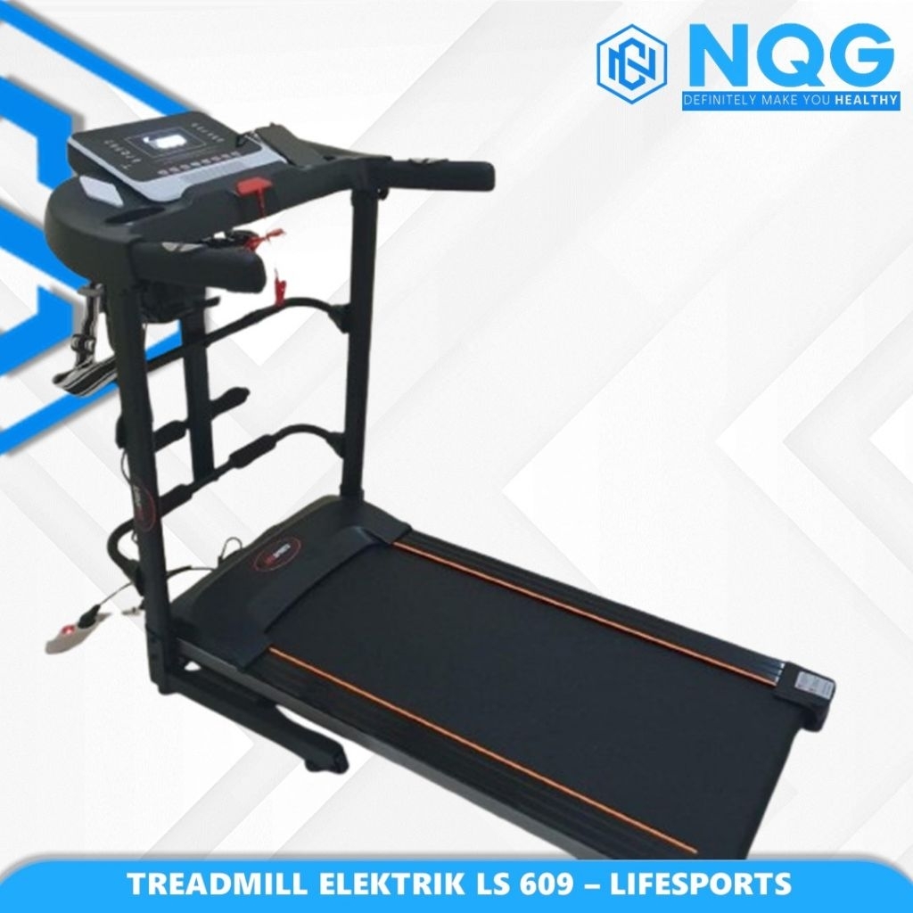 Alat Olahraga Fitness Gym Walking Pad Treadmill Listrik Elektrik Lifesports LS 609 – BB300