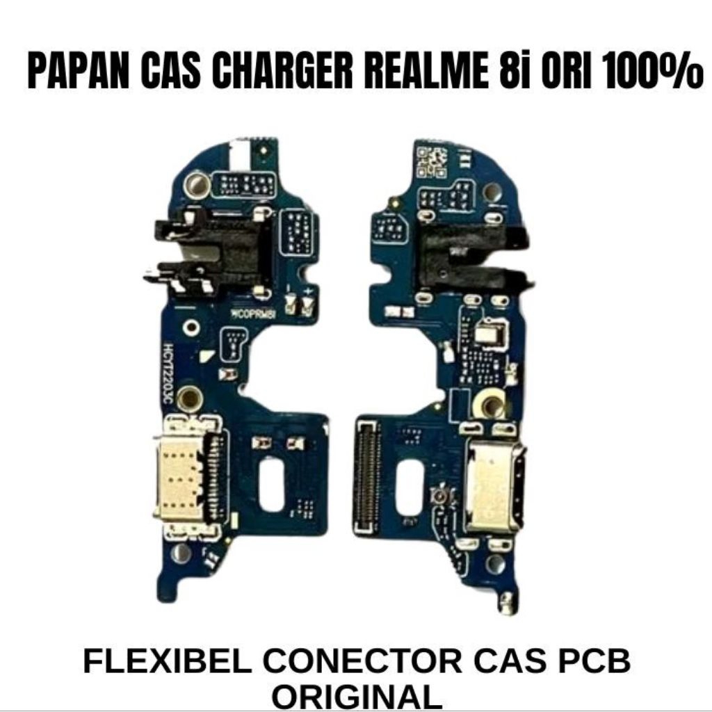 Fleksibel Papan Cas Konektor Flexibel Untuk Hp Realme 8i Connektor Charger Ori+Ic 100%
